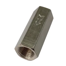 1/" BSP Женский обратный пневмоклапан латунь никелированный односторонний обратный клапан CV1-1/2