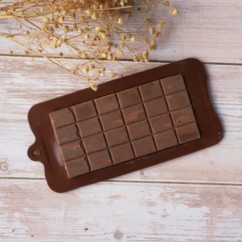 

Non-stick Silicone Chocolate Mold Chocolate bars Ice Molds Cake Mould Bakeware Baking Tools