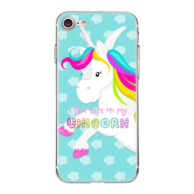 Чехол из ТПУ с принтом «My Unicorn Girl» для iphone XR XS Max X 7 8 Plus 7+ 8+ 6S 6 5 5SE 5C 10, силиконовый чехол для телефона Kawai 11 11Pro - Цвет: 15