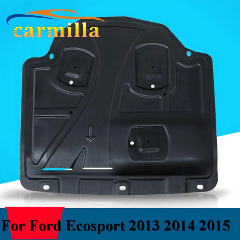 

High Quality Plastic Steel 1 Piece Engine Guard  Protection Skid Plate For Ford Ecosport 2013 2014 2015 Acc.