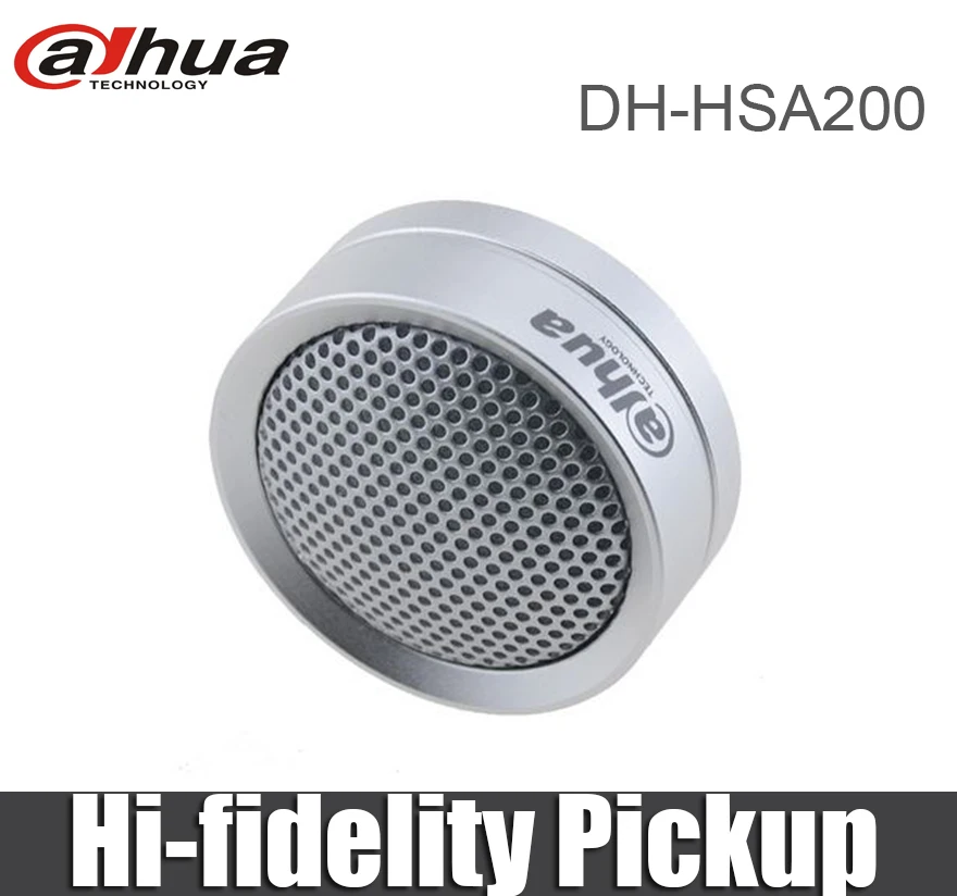 Dahua микрофон DH-HSA200 Hi-fidelity cctv Микрофон HSA200 для dahua аудио и сигнализации ip-камеры