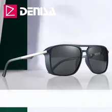 DENISA TR90 рамка Тони Старк солнцезащитные очки для женщин большой площади поляризованных солнцезащитных очков Для мужчин, для вождения, изумляют взгляд, аксессуары для глаз, солнцезащитные очки, UV400 T0046