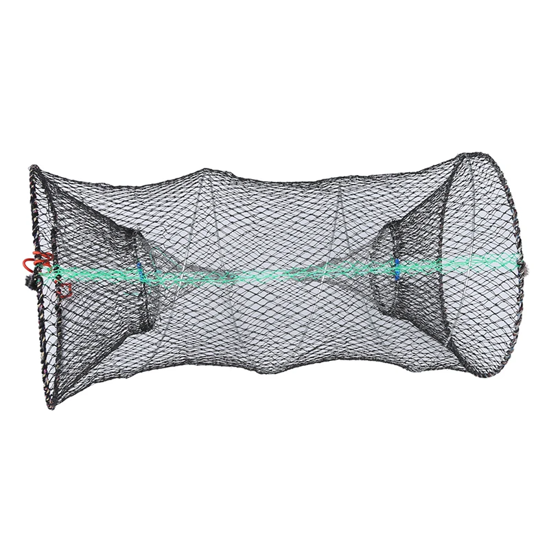 Топ!-ловушка для крабов-омаров, раков, креветок, клетка для ловли рыбы, держать сеть черного цвета