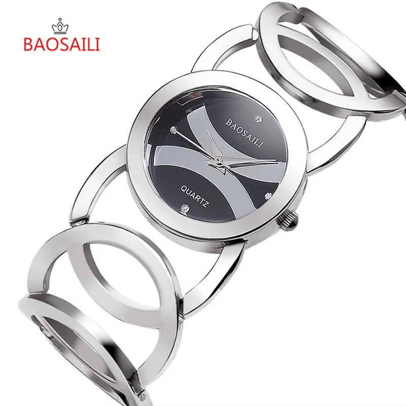 

Women Watches Gold Silver Luxury Brand Ladies Crystal Bracelet Watch Womens Dress Rhinestone Quartz Wristwatches Unique Clock 35