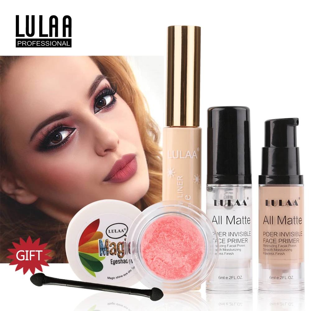 Набор для макияжа LULAA 5 шт. профессиональный набор ежедневного использования