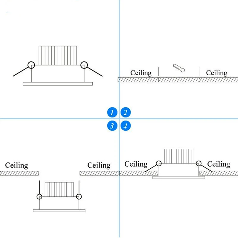 Downlights Installation