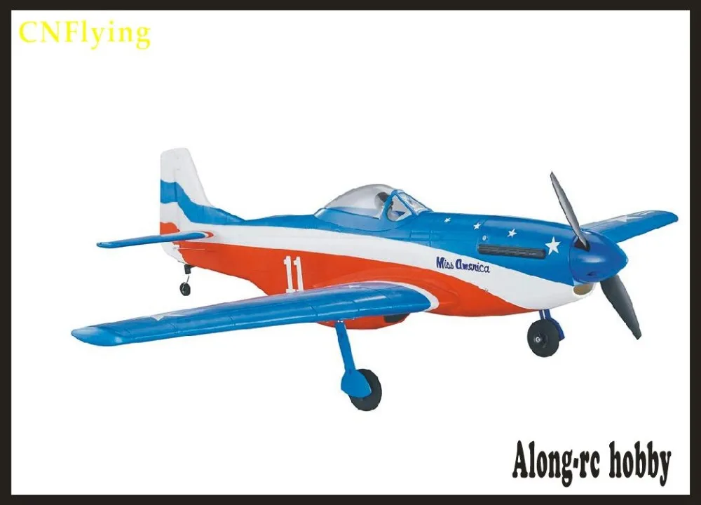 EPO WarII RC 비행기 RC 모델 취미 장난감 1016mm 윙스 팬 P-51 P51 머스탱 전투기 (키트 세트 또는 PNP 세트 포함)