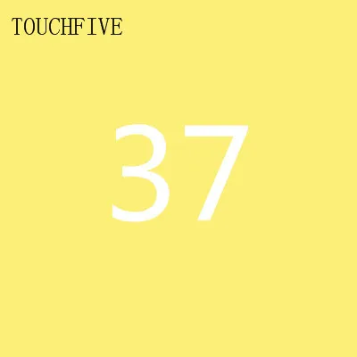 1 шт. TouchFive на выбор, 168 цветов, маркеры для эскизов, маркеры на спиртовой основе, набор цветных маркеров, товары для рукоделия, ручка для школы - Цвет: 37