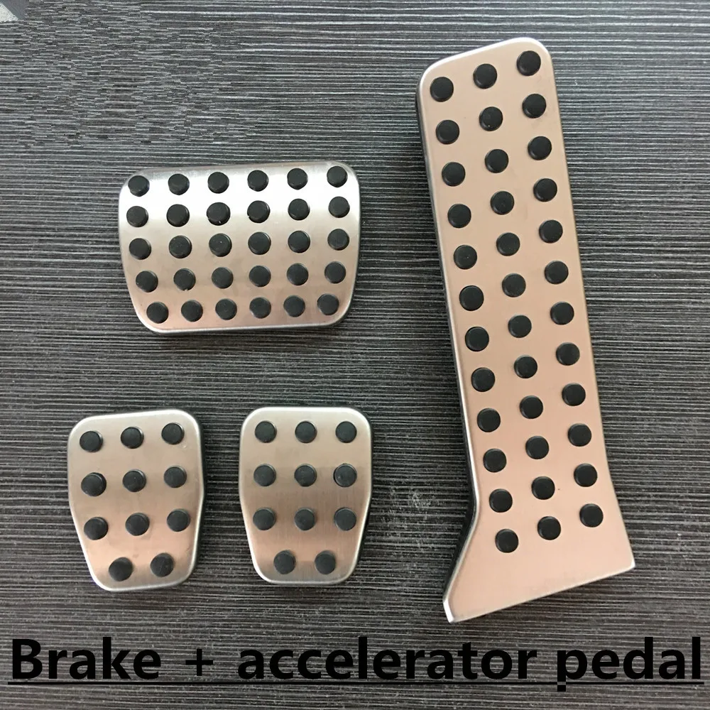 

Don't need to punch Aluminium Alloy Brake pedal Accelerator Pedals Gas Pedal For Mazda 2 3 Axela 6 atenza CX-5 CX-3 2014-2016