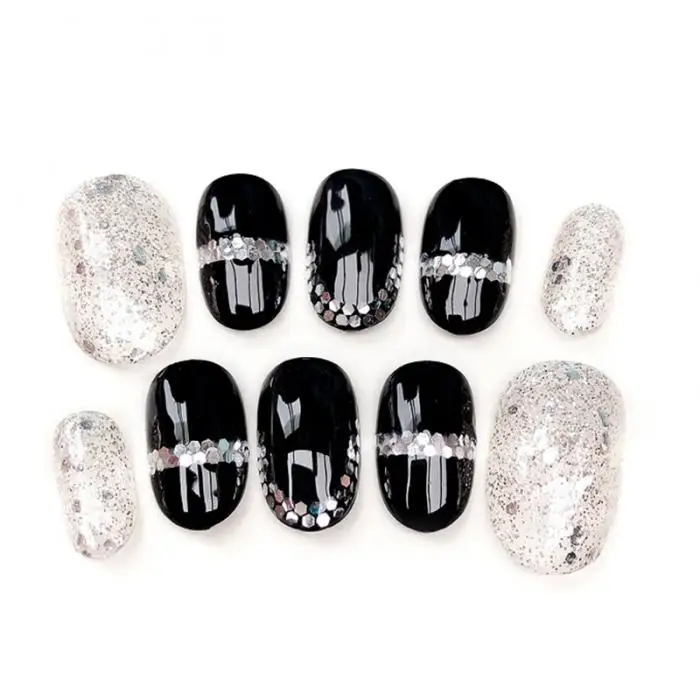 Nail Art Наклейки, декоративный элемент для рукоделия наклейки с пайетками модная надежная для Для женщин Леди невесты HB88