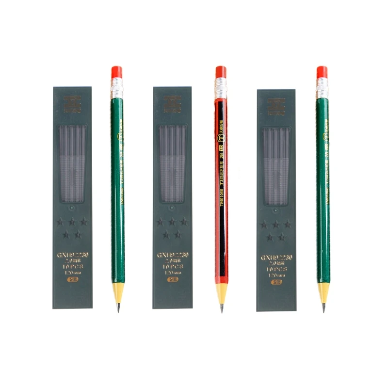 

High Quality Mechanical Pencil For Professional Painting And Writing School Supplies Send Refills Dropshipping