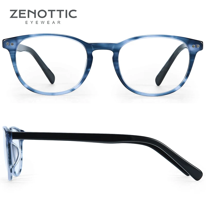 Зеноттические очки, оправа для женщин, ацетат, близорукость, прозрачные Линзы для очков, оптические оправы для очков, очки по рецепту, аксессуары BT3024