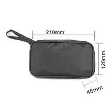 Водонепроницаемый инструмент сумка мультиметр черная Холщовая Сумка для UT61 серии цифровой мультиметр ткань Durable20* 12*4 см