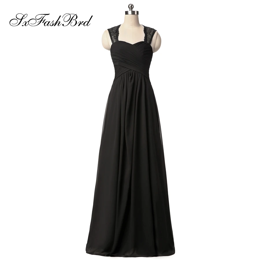 Best Price Maxi Vestido Sweetheart EEN Lijn Zwarte Chiffon Lange Formele Partij Elegante Avondjurken Vrouwen Prom Dress Best Price Maxi Vestido Sweetheart EEN Lijn Zwarte Chiffon Lange Formele Partij Elegante Avondjurken Vrouwen Prom Dress
