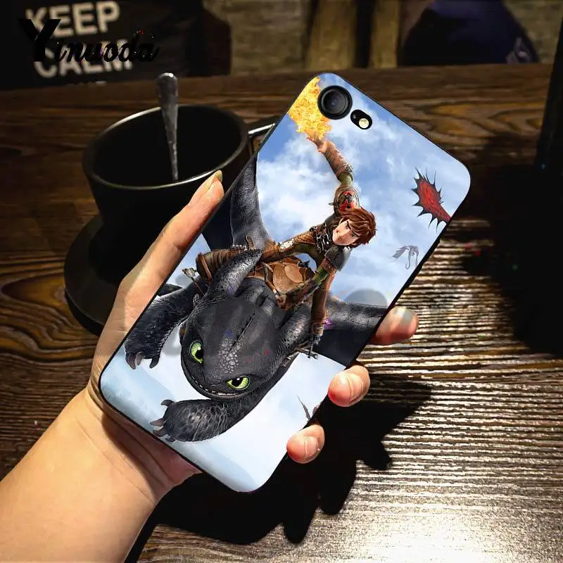 Yinuoda For iphone 7 6 X Case toothless How To Train Your Dragon Phone Accessories Case for iPhone 7 X 6 6S 8 Plus 5 XS XR