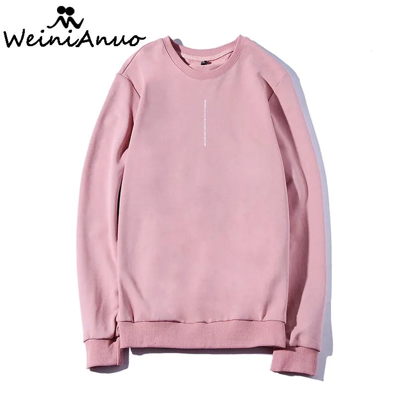 WEINIANUO New Design Hoodies Men Women Print Letter Hoodie