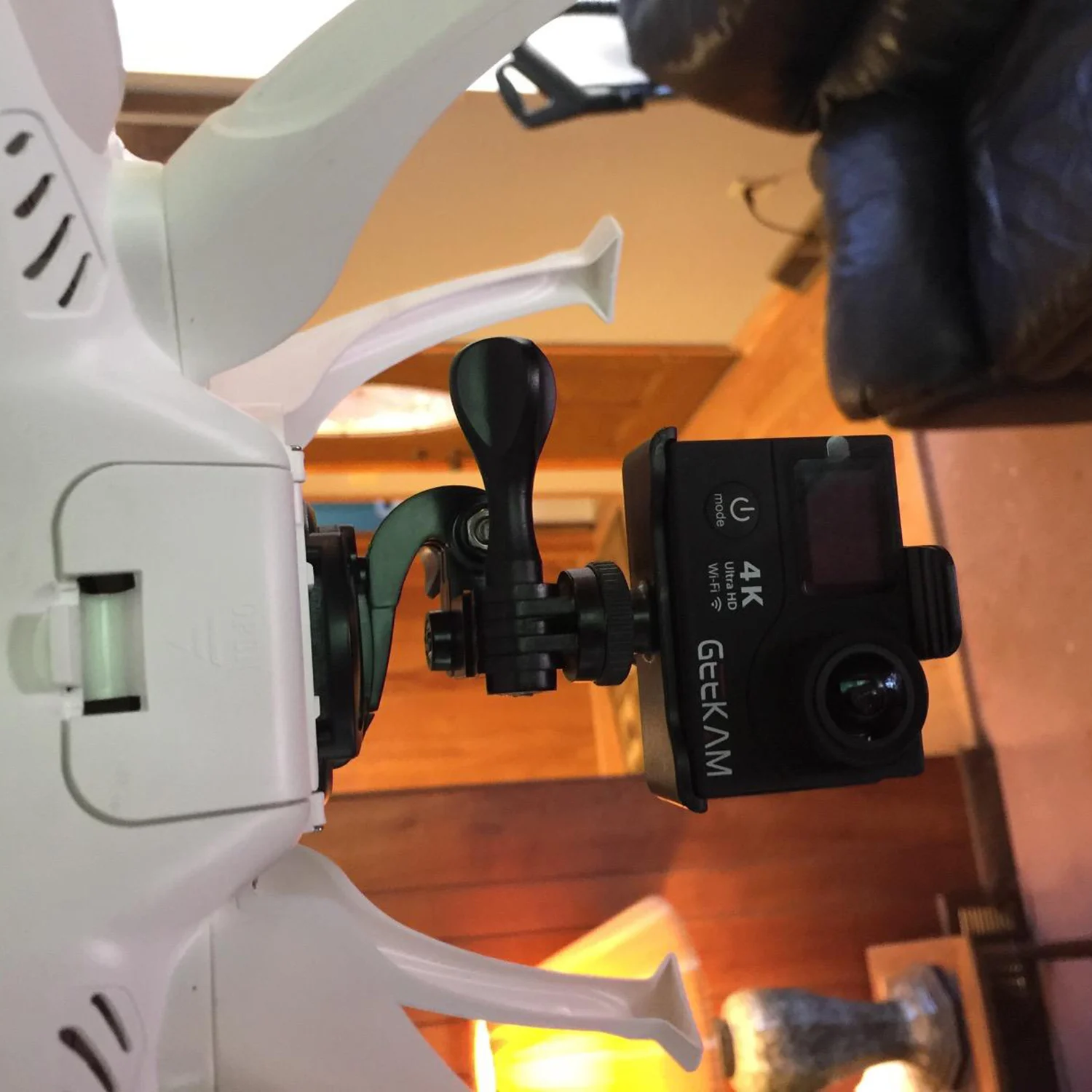 Топ предложения Geekam действие Камера 4 К водонепроницаемый cam с Wi Fi пульт