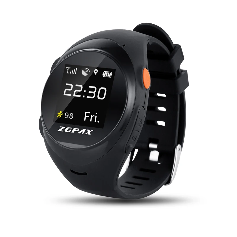 Оригинальные ZGPAX S888 часы телефон LCD для Android Смарт с SOS GPS free доставка|Экраны