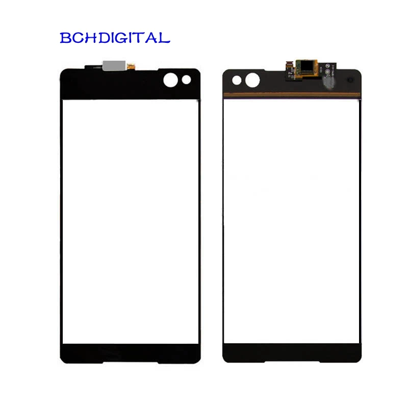 SN030 SZHAIYU-6-0inch-Top-Front-Digitizer-Glass-Panel-for-SONY-Xperia-C5-Ultra-E5506-E5533-E5563_