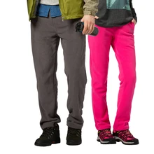 Зимние и весенние теплые флисовые штаны для походов, кемпинга, катания на лыжах, мужские и женские ветрозащитные спортивные штаны, брюки для отдыха