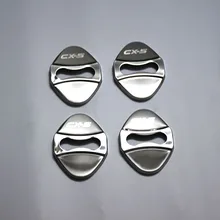 Автомобильный стильный дверной замок с пряжкой защитная накладка 4 шт. подходит для Mazda CX-5 cx5 автомобильные аксессуары 4 шт