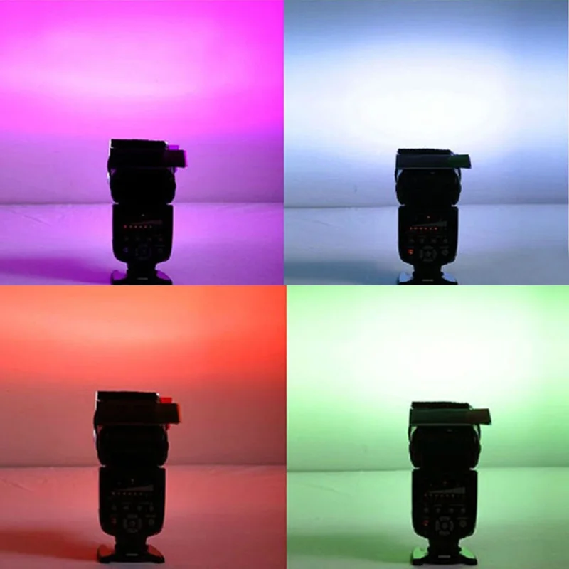 diffuseur de gel d'éclairage pour photographie et vidéo pour lumière stroboscopique LED 40 x 50 cm RENIAN Lot de 6 paquets de filtres de diffusion 