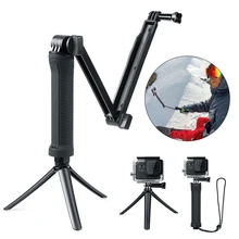 3 Way Grip Waterproof Monopod Selfie Stick For Gopro Hero 5 6 4 Black Session SJ4000 for Xiaomi Yi 4K Sports Camera Tripod Stand 3 Way Grip Waterproof Monopod Selfie Stick For Gopro Hero 5 6 4 Black Session SJ4000 for Xiaomi Yi 4K Sports Camera Tripod Stand