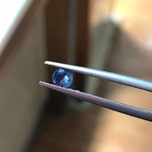 Небольшой круглый натуральный сапфир россыпью драгоценный камень 4 мм 4 мм 2 мм сапфир россыпью камня от крупнейшего сапфира шахты в Китае