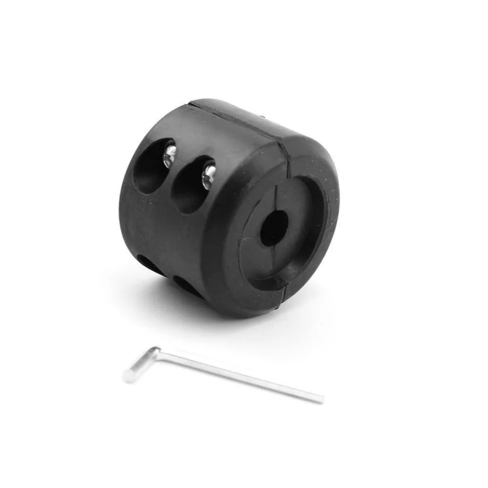 ATV UTV Winch Cable Hook Mount Stop Stopper Rubber Cushion Black Winch Cable Hook Stopper