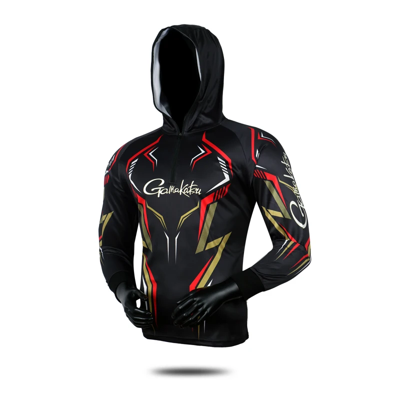 

2019 NEW Gamakatsu summer Long sleeve Sunscreen Breathable Anti mosquito Quick dry Ultrathin Cold sensation clothe Free shipping