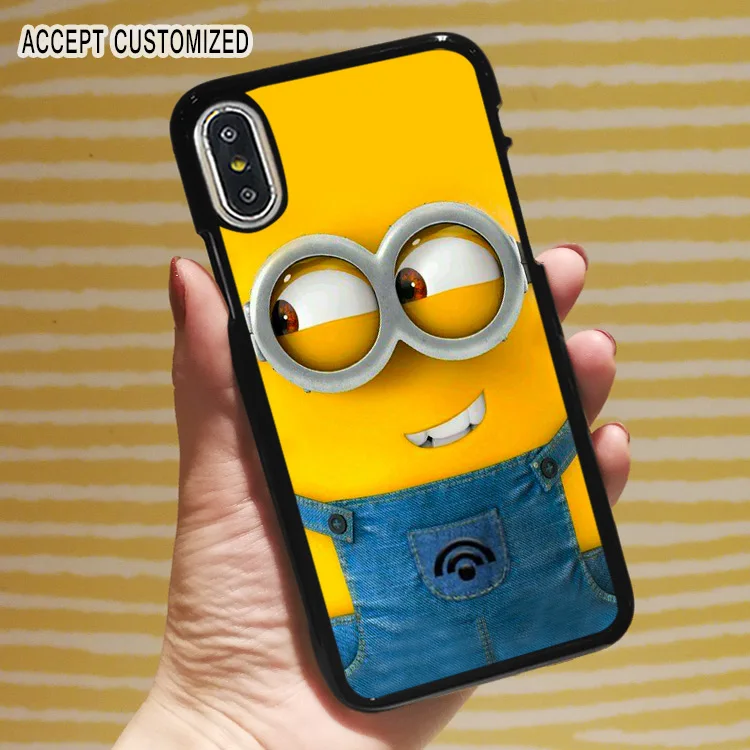 

Cute Minions Cover Shell Case for Samsung Galaxy Note 8 9 S6 S7 Edge S8 S9 S10 Plus S10E