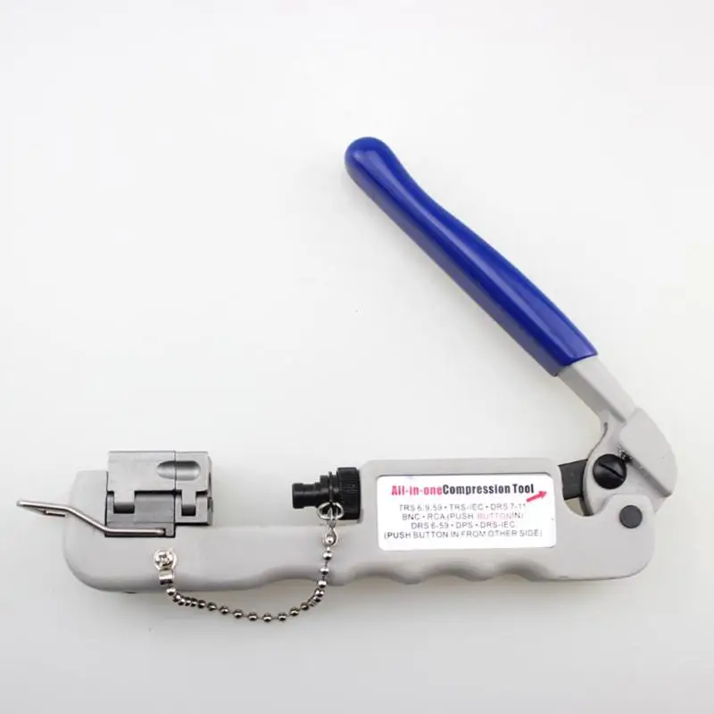 F Head BNC RCA Многофункциональный коаксиальный кабель обжимные клещи для зачистки проводов