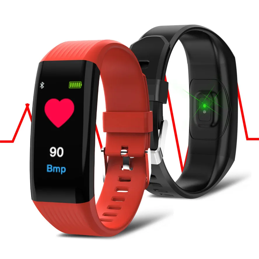 

B06 Smart Bracelet Waterproof Bluetooth Heart Monitor Smart Rhythm Band Bracelet for Android Xiaomi Huawei Phone