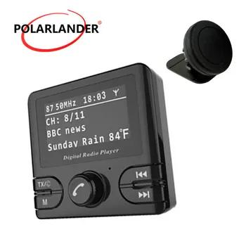 

Car Dab GPS Receiver DAB/DAB+ In-car Radio Bluetooth Wireless FM Transmitter DAB+ Autoradio Adapter Tuner Audio Output