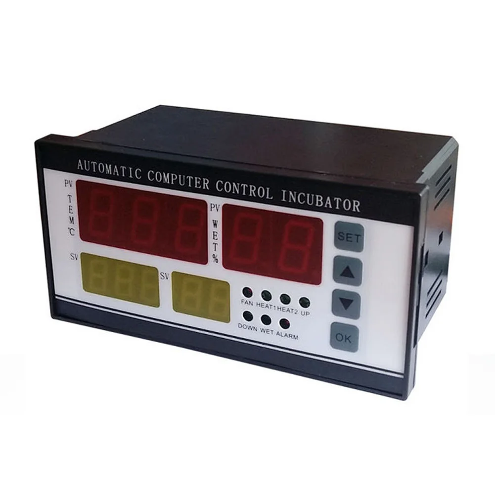 

XM-18 Incubator Controller Thermostat Hygrostat Full Automatic Control with Temperature Humidity Sensor Probe