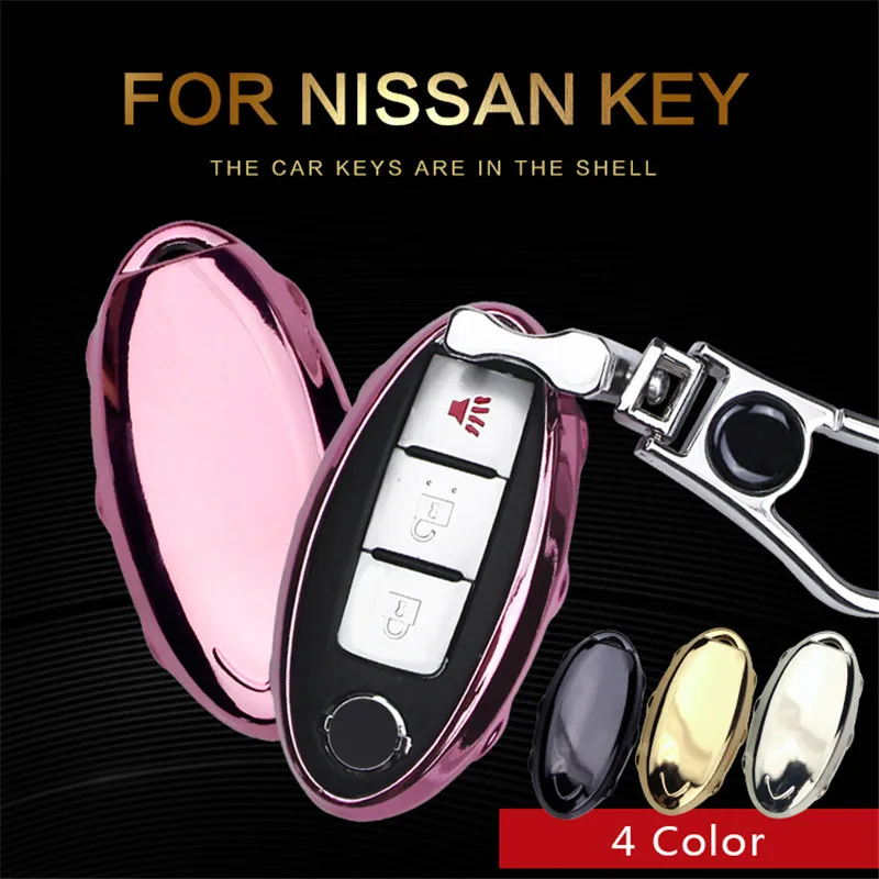 Kukakey ТПУ для Nissan Note E11 Qashqai Juke J10 J11 X Trail T32 автомобильный брелок ключей пакет крышка