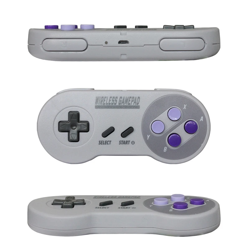 Беспроводные геймпады 2,4 ГГц джойстик Джойстик контроллер для SNES супер nintendo классический мини пульт дистанционного управления аксессуары