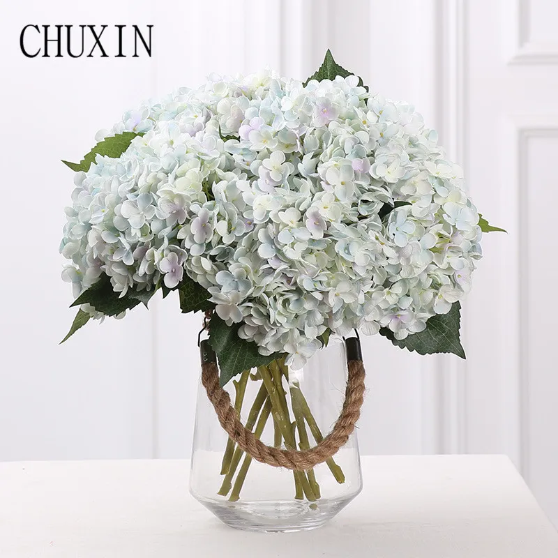 Us 3 43 10 Off Artificial Flowers For Decoration Silk Hydrangea Home Living Room Fake Flower Wedding Bride Hand Holding Bouquet In Us 3 43 10 Off Artificial Flowers For Decoration Silk Hydrangea Home Living Room Fake Flower Wedding Bride Hand Holding Bouquet In