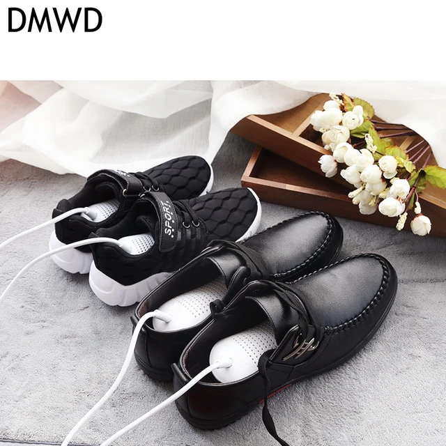 DMWD Electric shoes dryer Purple light Shoe Sterilizer Heater Dryer for Shoes Boot Disinfection child adult adjustable EU 220V 6