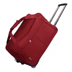 Большой размер колеса багаж металлические сумки тележки Женская дорожная сумка ручная сумка-тележка чемодан доска шасси