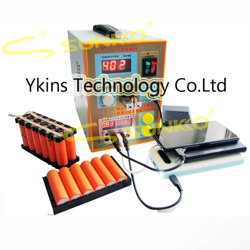 SUNKKO New upgrade LED lighting 788H double pulse precision 18650 Spot Welder Battery 788h 220v /110V | Инструменты