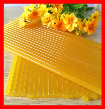 

20pcs/lot Mini 7mmx270mm Pale-yellow Glue Stick Clear Adhesive For Hot Melt Gun Car Audio Craft General Purpose