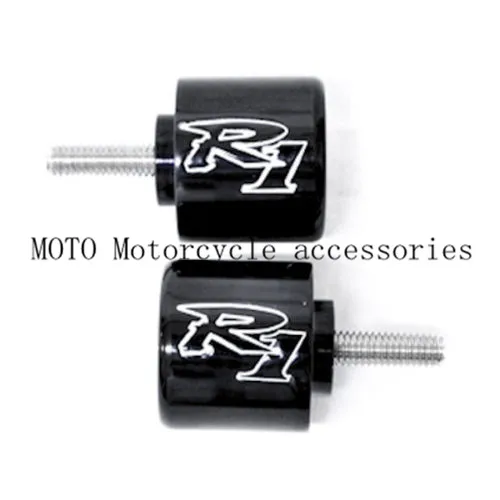 Мотоциклетные ручной Бар заканчивается для Yamaha YZF-R1 YZF R1 1998-2012 YZF-R6 YZFR6 R6 2006-2012 FJR-1300 2003-2010 мотоцикл наконечники велосипедного руля