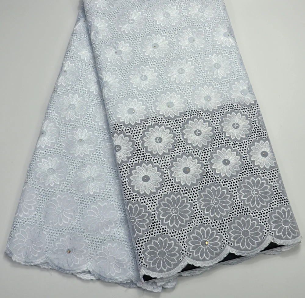 

Latest High Quality Pure White Swiss Dry lace For Nigeria wedding Baby lace