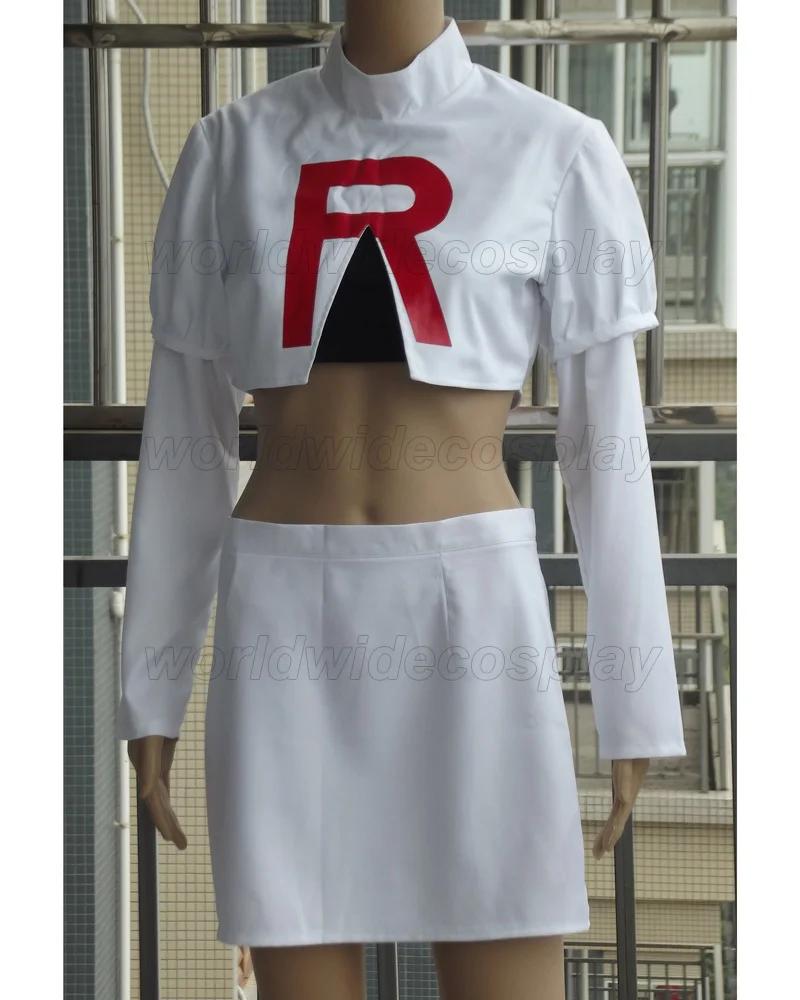 ポケモンロケット団jessieコスプレ衣装送料無料用ハロウィンやクリスマス Cosplay Costume Team Rocketpokemon Team Rocket Aliexpress