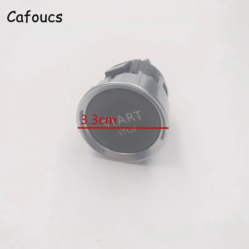 Cafoucs автомобильный двигатель старт/стоп переключатель для peugeot 308 408 2008 3008 508 для Citroen C4L C5 с 6pins, 96777946ZD