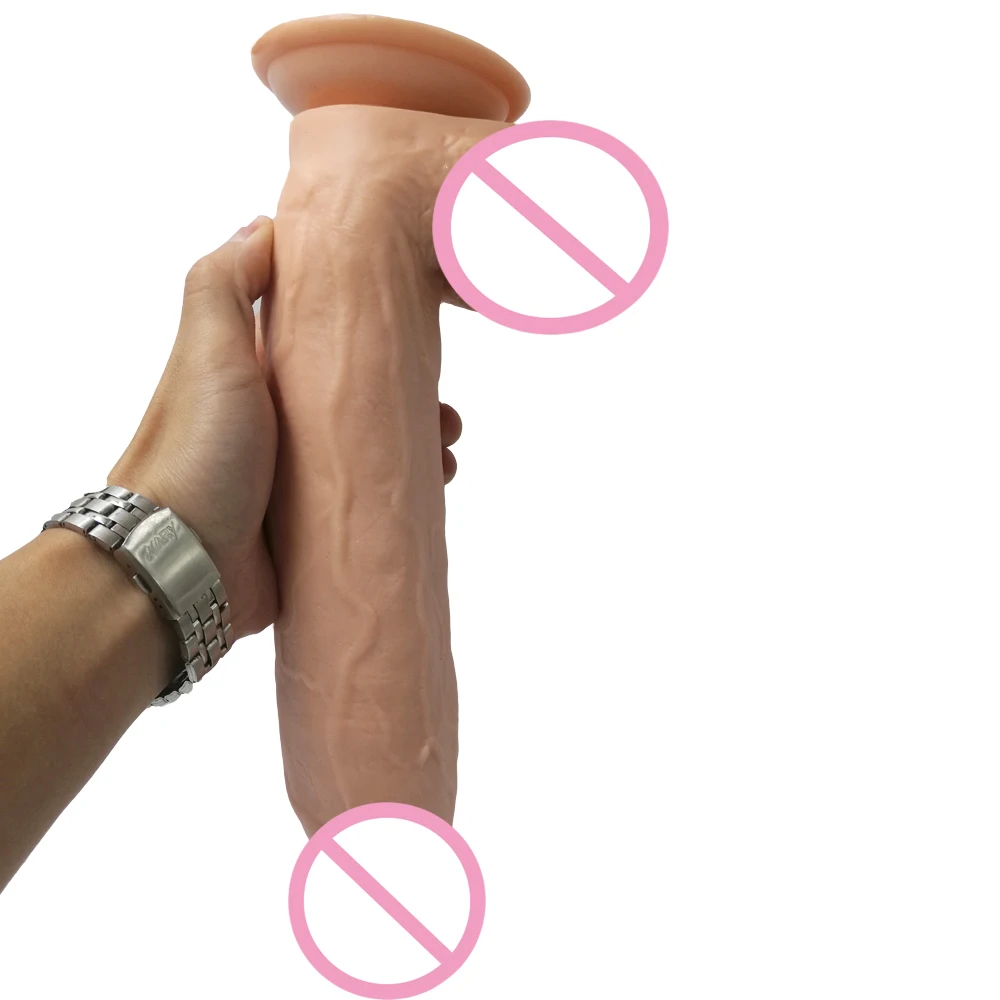 12 inch Extreme Big Realistic Dildo Super Thick Huge Big Dildo Sturdy Suction Cup Penis Dick Dong for Women Sex Toys sex product