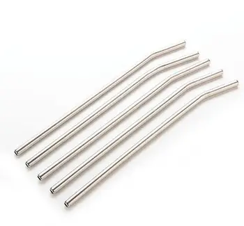 

DHL Free shipping 100pcs/lot 20oz/30oz 8 inch Length Stainless Steel Metal Drinking Reusable Straws Stag Party Cocktail Party