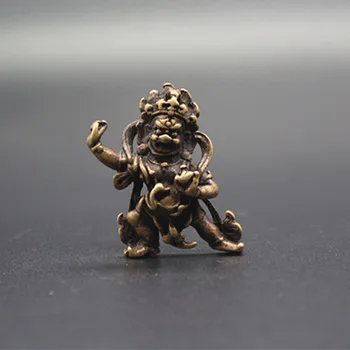 

Pure copper, mini Nepali pocket Buddha pendant handicrafts collection