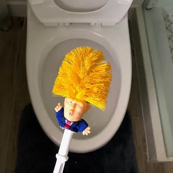 

Donald Trump Toilet Brush Home Cleaning Tool Make Toilet Great Again XHC88